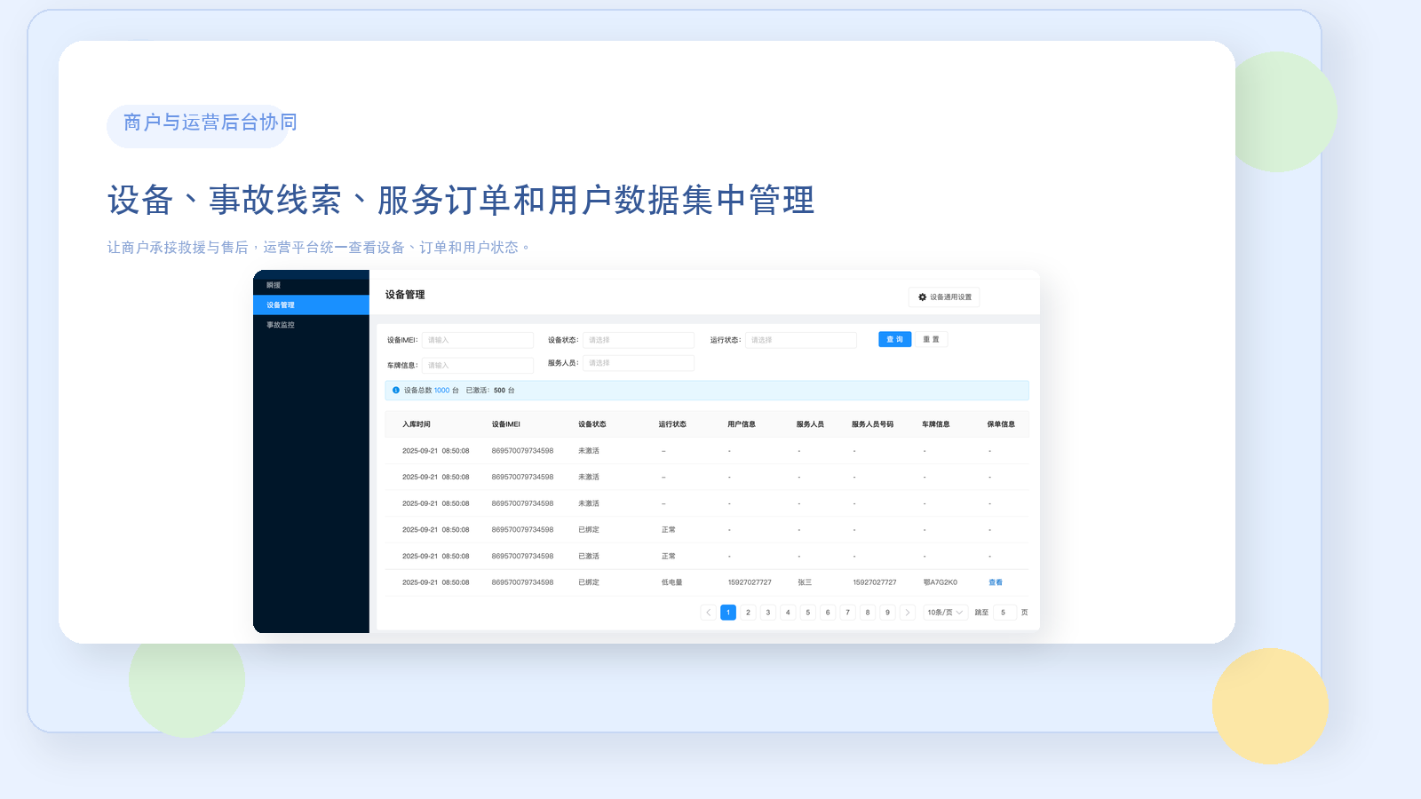 商户与运营后台协同